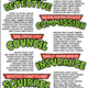 Illustration for article titled A bunch of weird phrases fit the Teenage Mutant Ninja Turtles’ theme song